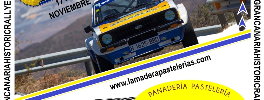 Pasteleria La Madera se suma al elenco de patrocinadores del X Gran Canaria Historic Rallye